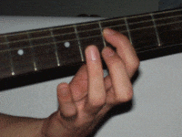 Хаммер на гитаре (легато hammer-on)