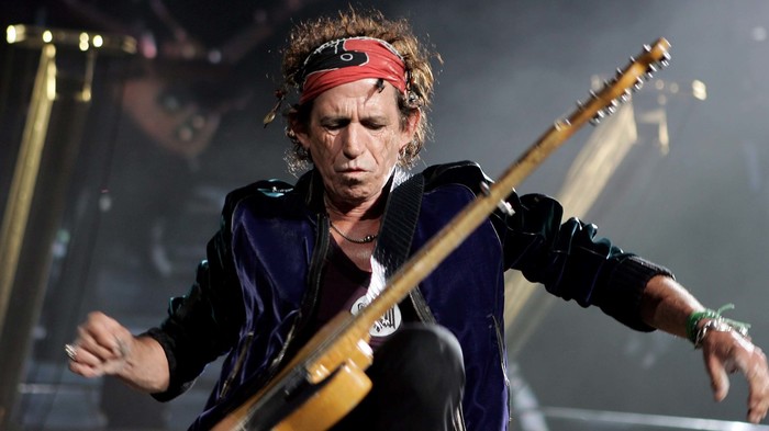 Кит Ричардс - гитарист The Rolling Stones