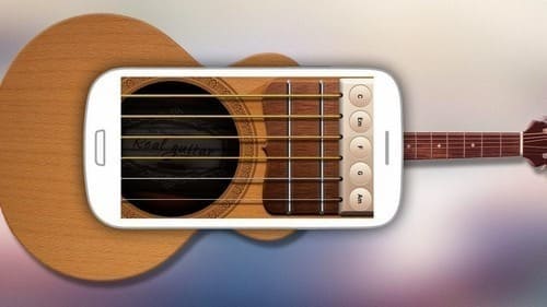 Гитара на андроид (Android), приложение Real Guitar