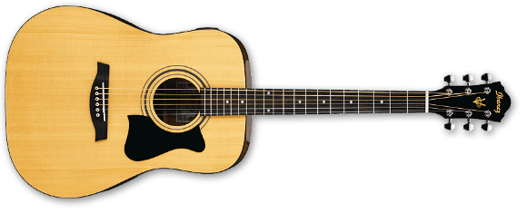 Виды гитар: акустическая гитара